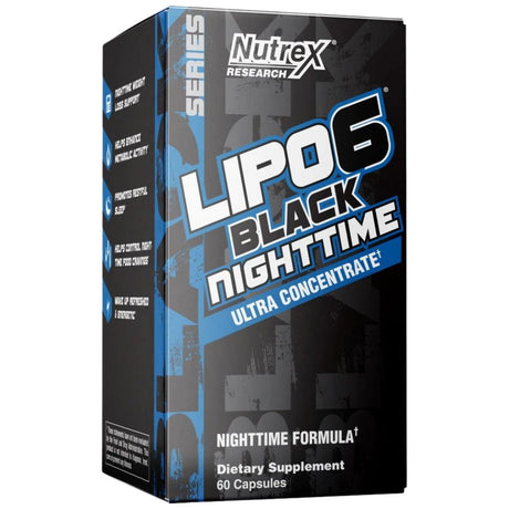 Lipo 6 Black Nighttime UC | Fat Burner + Sleep Aid 60 капсули - Feel You