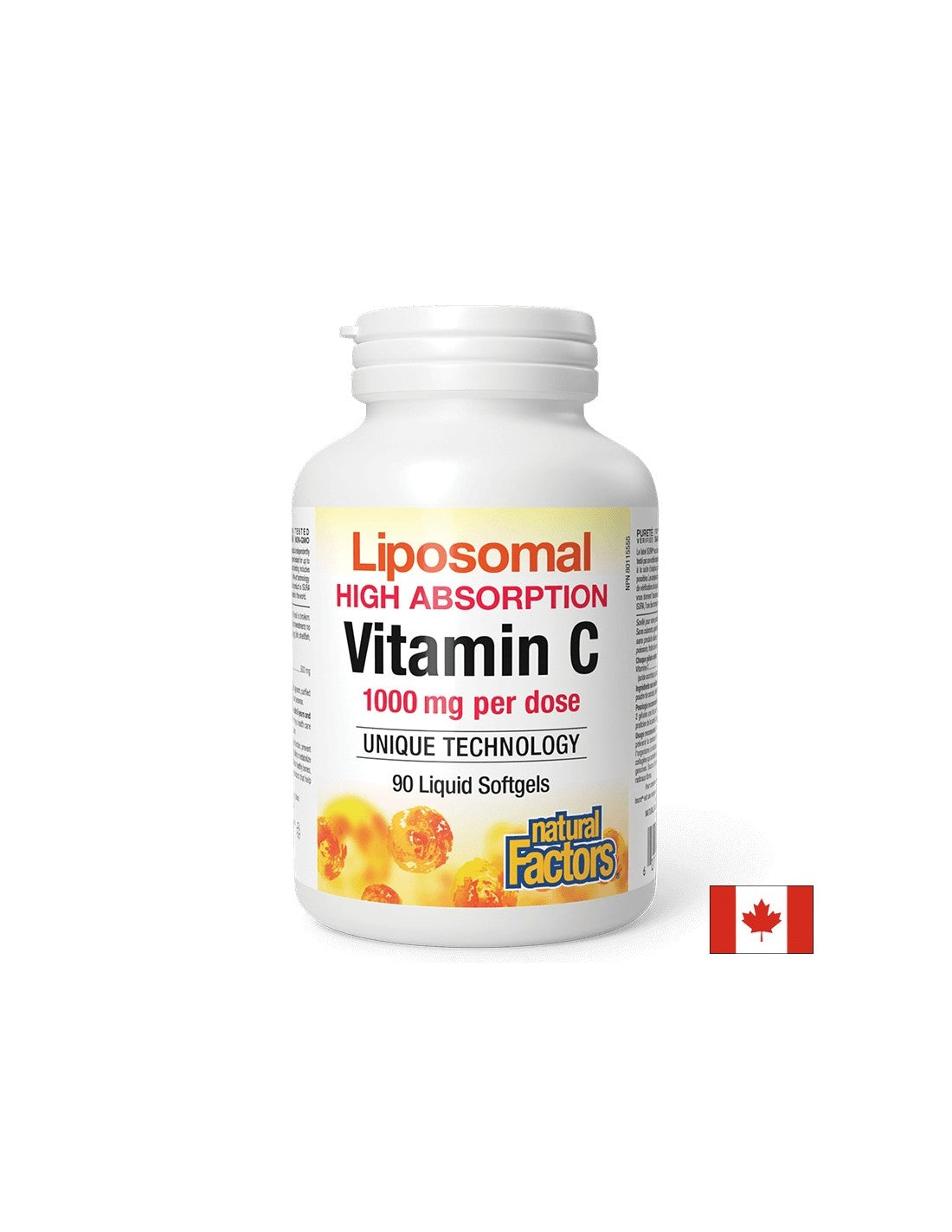 Witamina C 500 mg | Liposomal High Absoprtion - 90 żelowych kapsułek