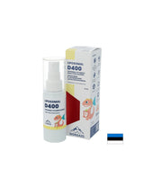 Liposomiale Vitamina D3 400 UI con elevato assorbimento - forte immunità e ossa e denti sani nei bambini, spray per la bocca di 30 ml, 200 dosi
