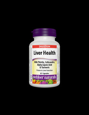 Liver Health x 65 capsules Webber Naturals - Nutra Best Europe