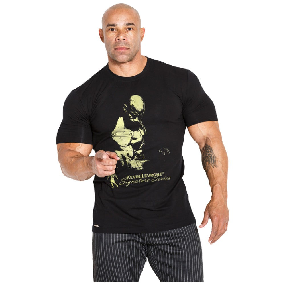 T -shirt masculina com mangas curtas / t -shirt 03 lm clássico -preto