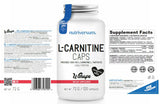 L-Carnitine Caps 500 mg 120 капсули - Feel You