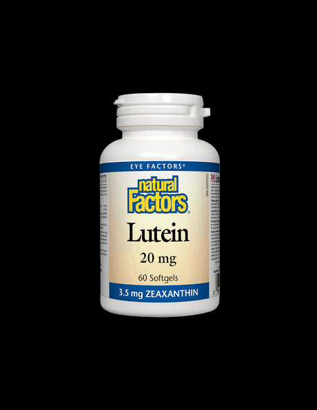 Lutein / Лутеин 20 mg х 60 капсули Natural Factors - Feel You