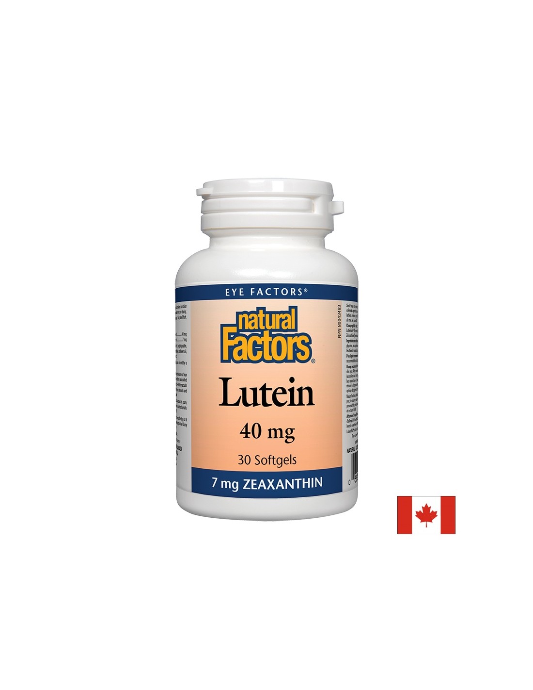 Lutein 40mg / 30 Softgels - 0