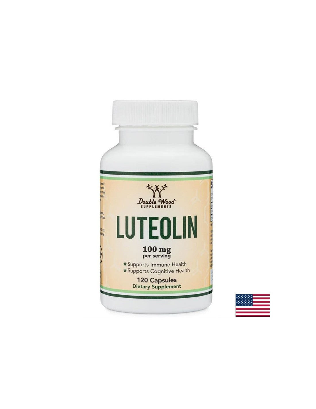Luteolin - Luteolin 100 mg, 120 capsules Double Wood
