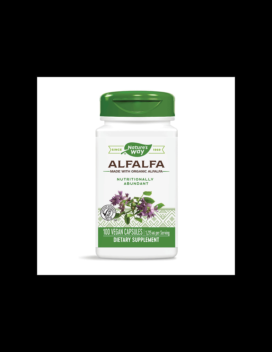 Alfalfa (leaves) 405 mg - 100 капсули - Feel You