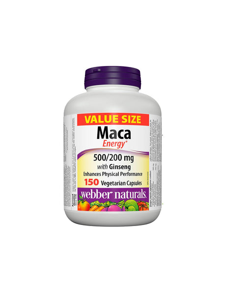 Maca Energy with Ginseng - Мака и Корейски женшен, 150 капсули - Feel You