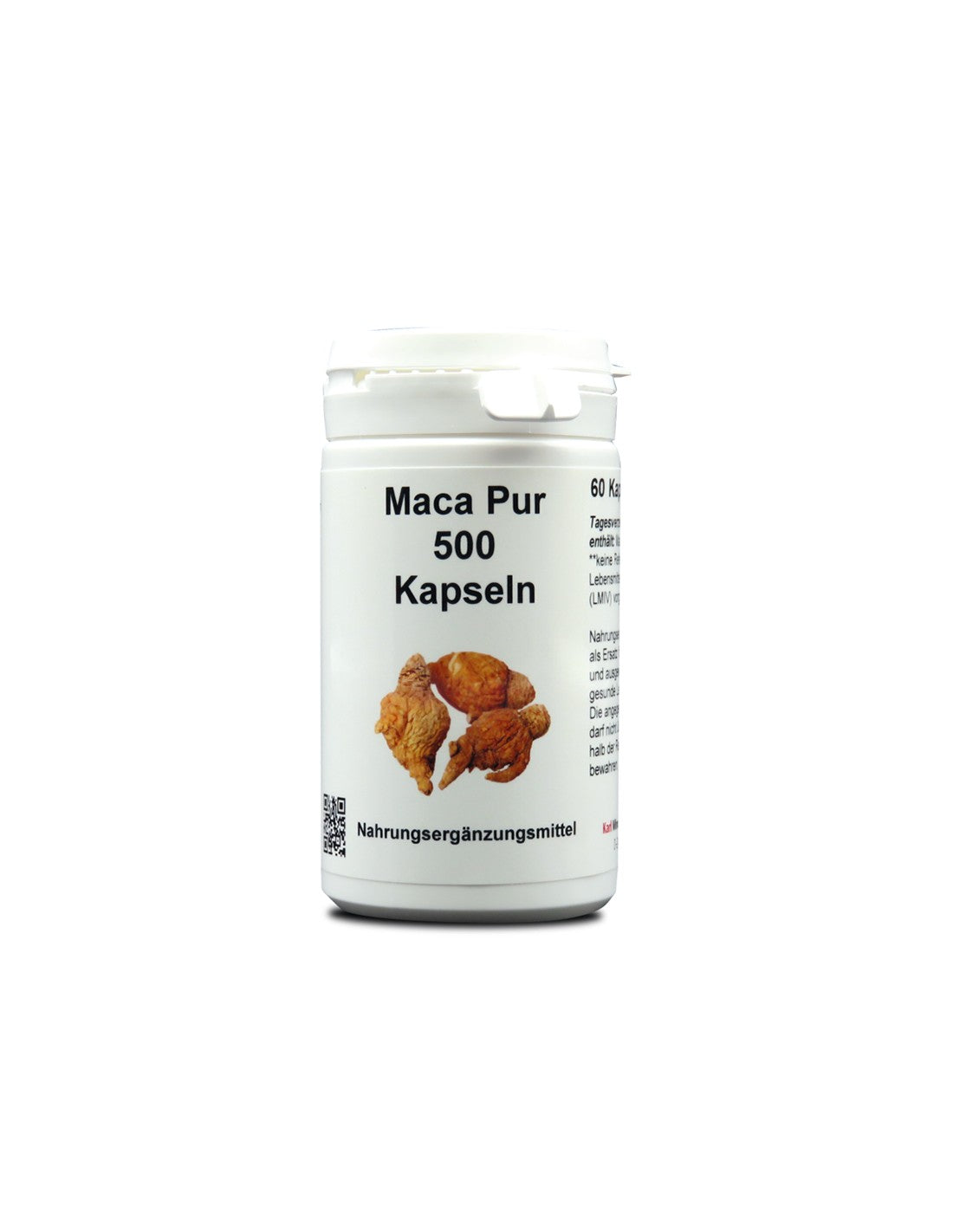 Maca Pur 500 - Мака 500 mg, 60 капсули Karl Minck - Feel You