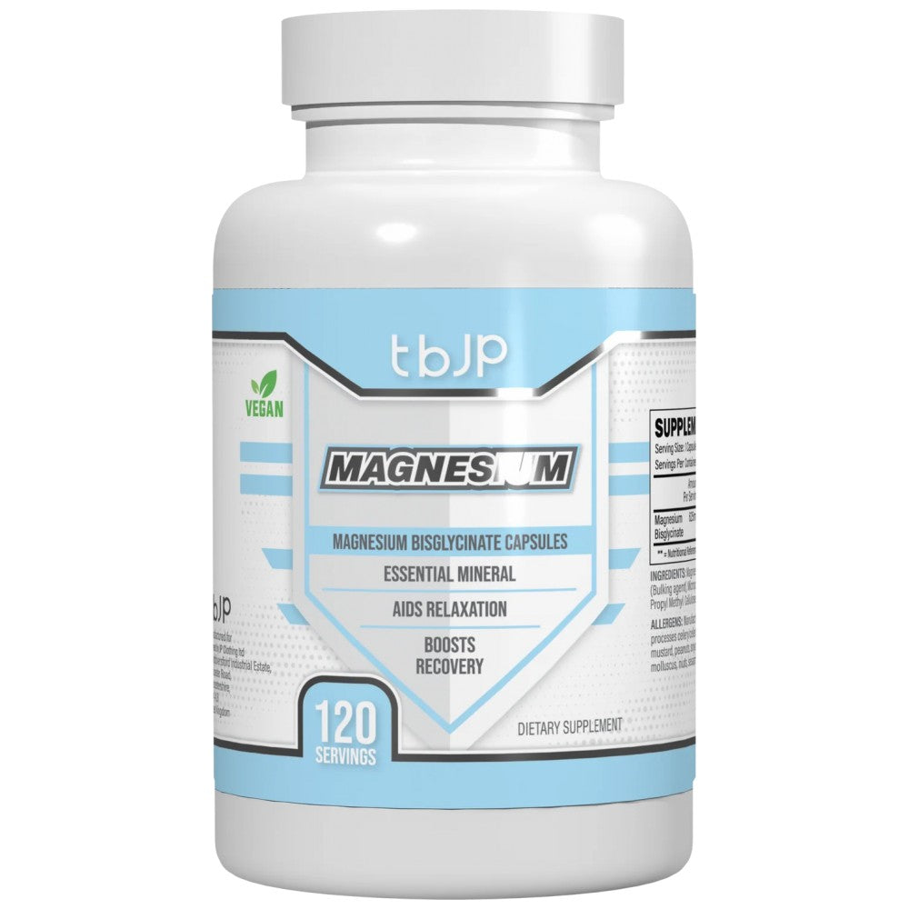 JP Magnesium | As Magnesium Bisglycinate - 120 capsules