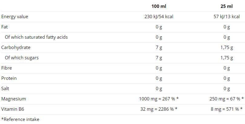 Magneslife skystis - 10 x 25 ml