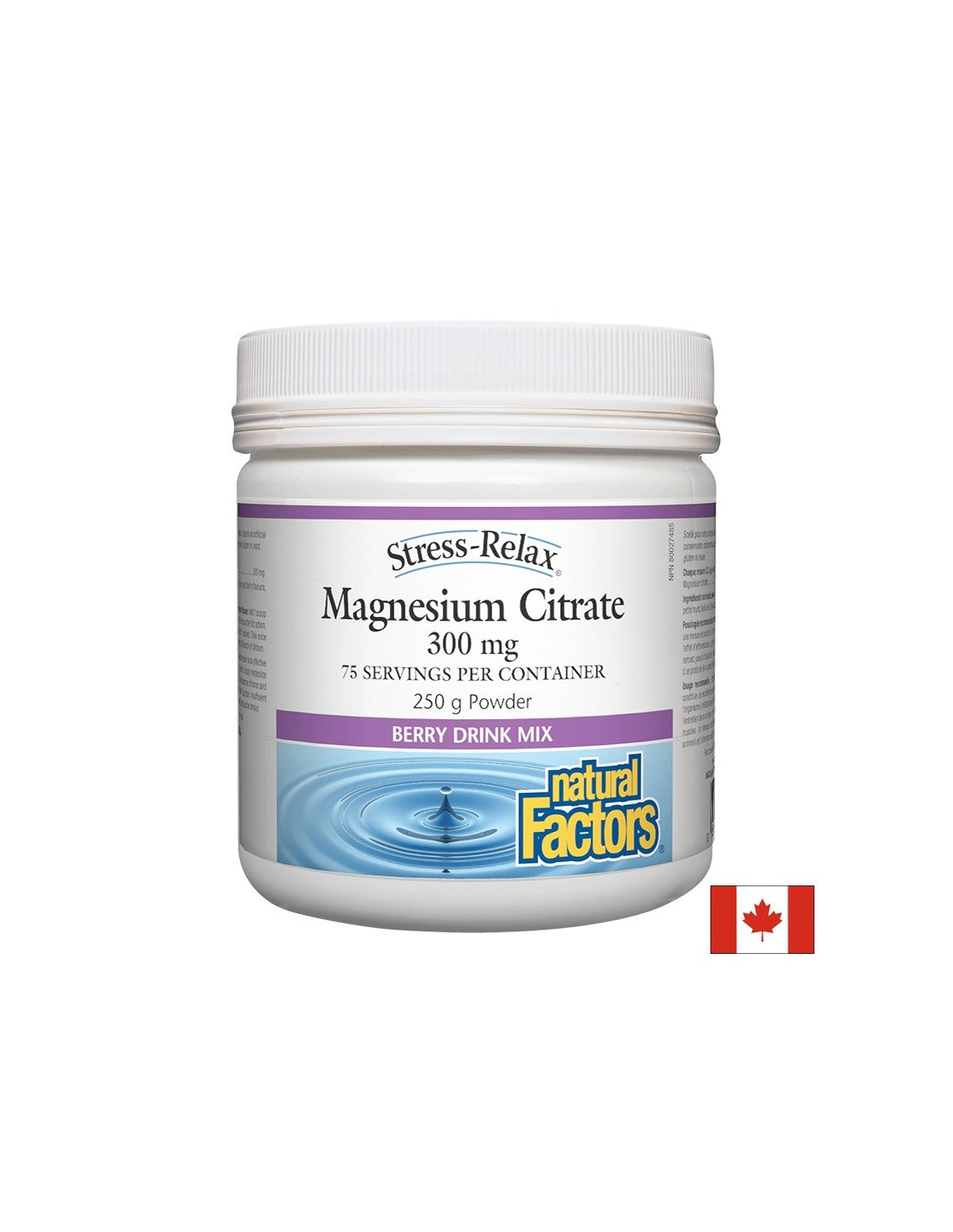 Magnesium Citrat Pudder - 250 Gramm