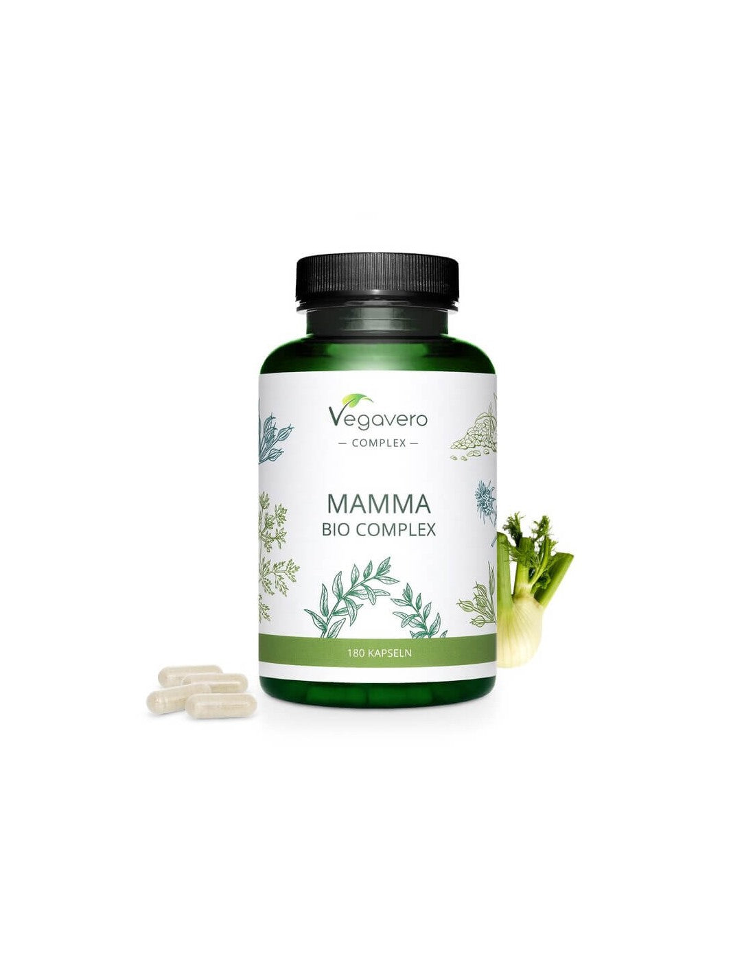 Mamma Bio Complex/ Био Комплекс Мама, 180 капсули, 100% Vegan Vegavero - Feel You