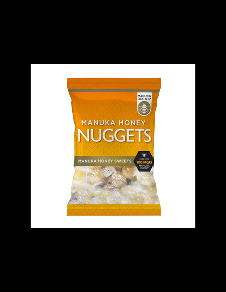 Manuka Honey Nuggets made with 100 MGO Manuka Honey / Бонбони за смучене с мед от манука, 120 g - Feel You