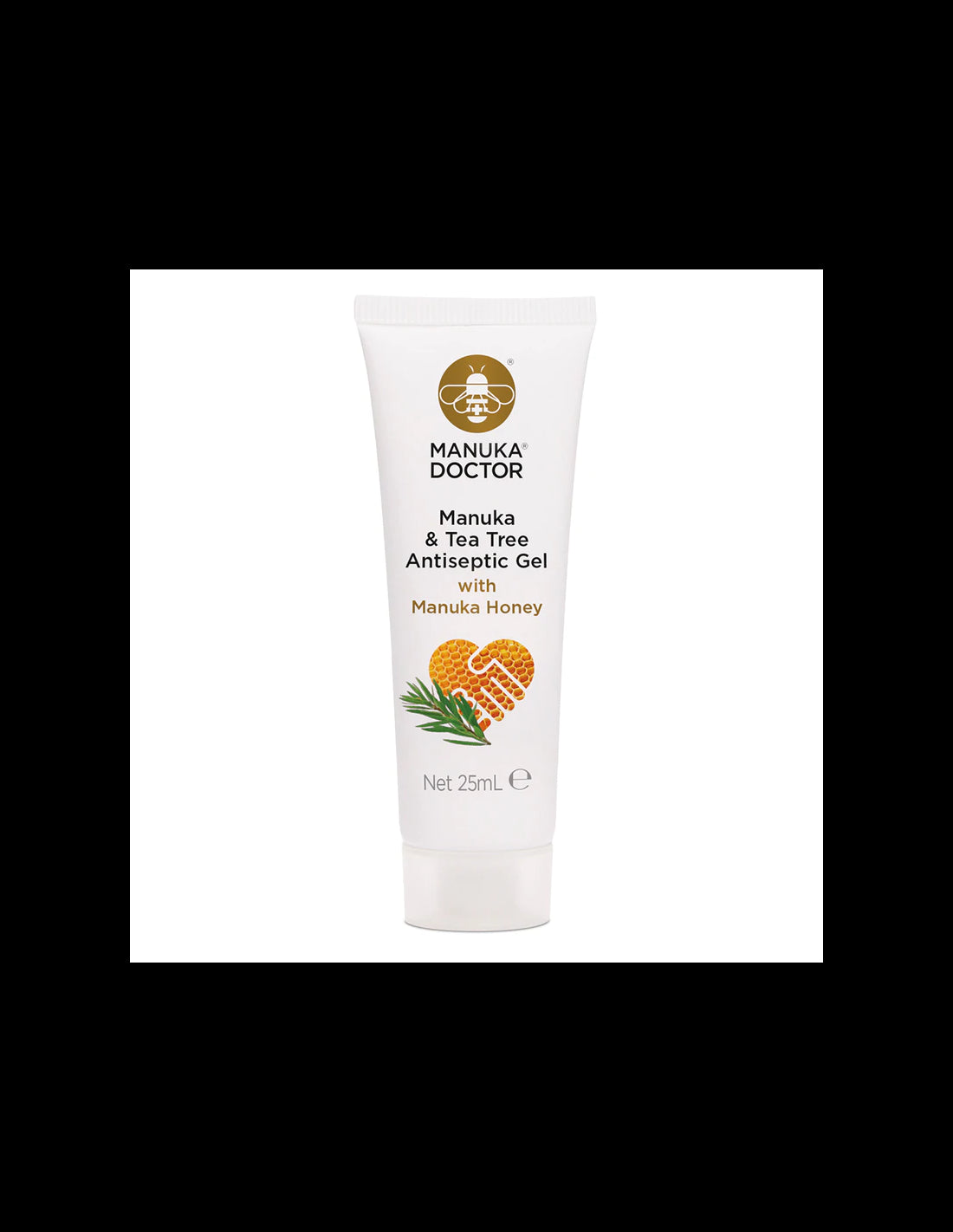 Manuka & Tea Tree Antiseptic Gel with Manuka Honey / Антисeптичен гел с мед от манука и чаено дърво, 25 ml - Feel You