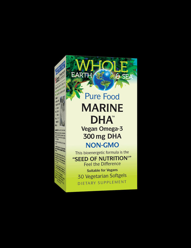 Marine DHA Vegan Omega 3 NON-GMO - 30 капсули - Feel You