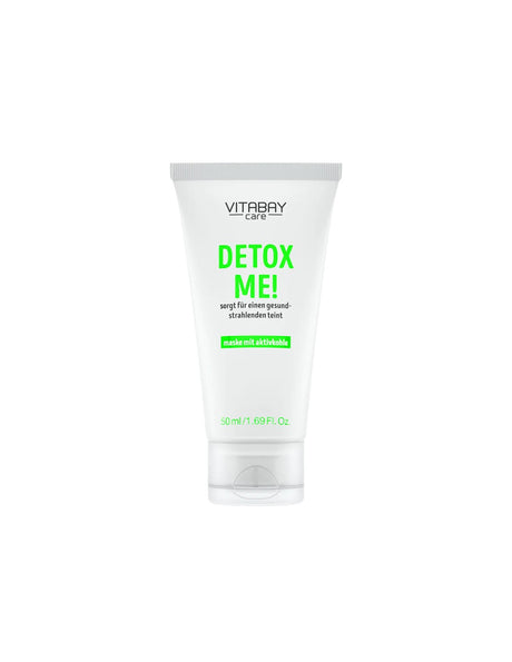 Маска за лице с активен въглен Detox Me, 50 ml - Feel You