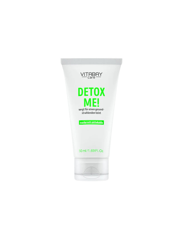 Маска за лице с активен въглен Detox Me, 50 ml - Feel You