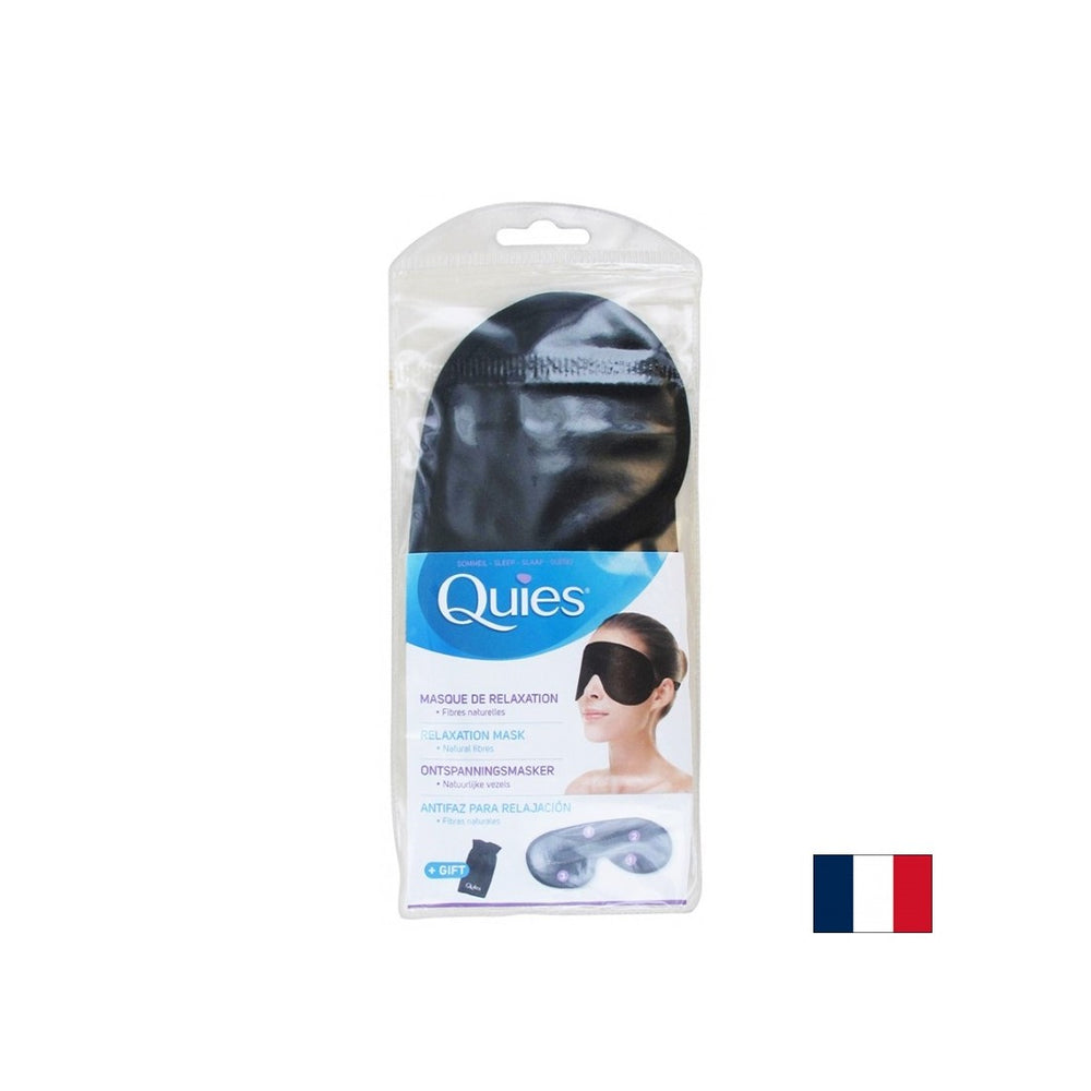Sleep mask (made of natural fibers) + gift bag, 1 pc.