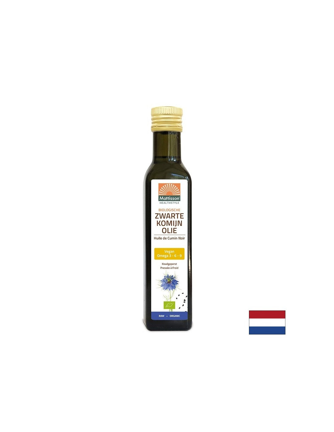 Black cumin seed oil (cold pressed) BIO, 250 ml