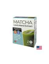 Matcha con l'estratto di criniera di Lion - Super Focus - Aumenta e concentrazione di energia - bevanda istantanea, 10 bustine