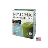Matcha con l'estratto di criniera di Lion - Super Focus - Aumenta e concentrazione di energia - bevanda istantanea, 10 bustine