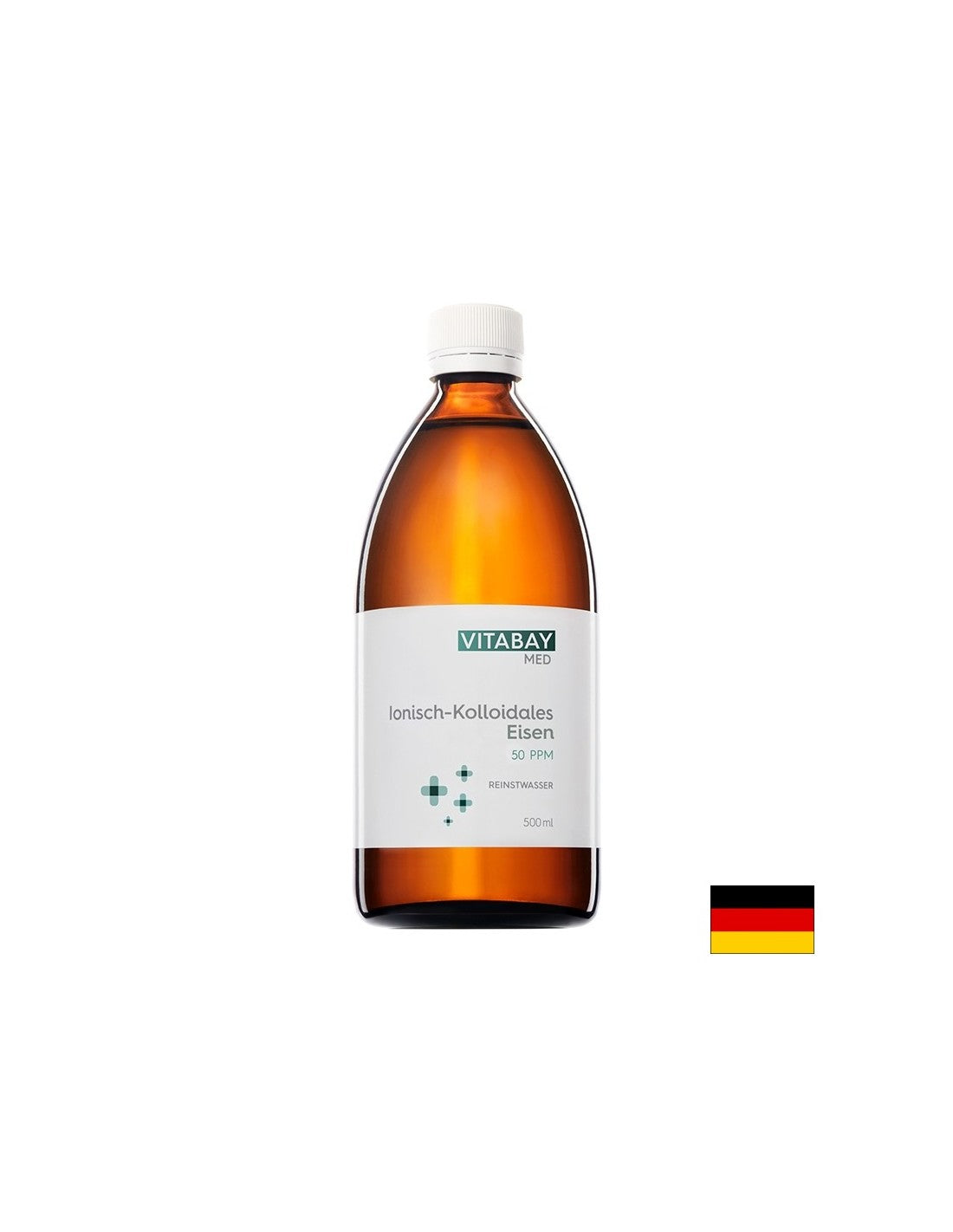 MED kolloidales Eisen - Koloidní železo 50 ppm, 500 ml <tc>Vitabay</tc>
