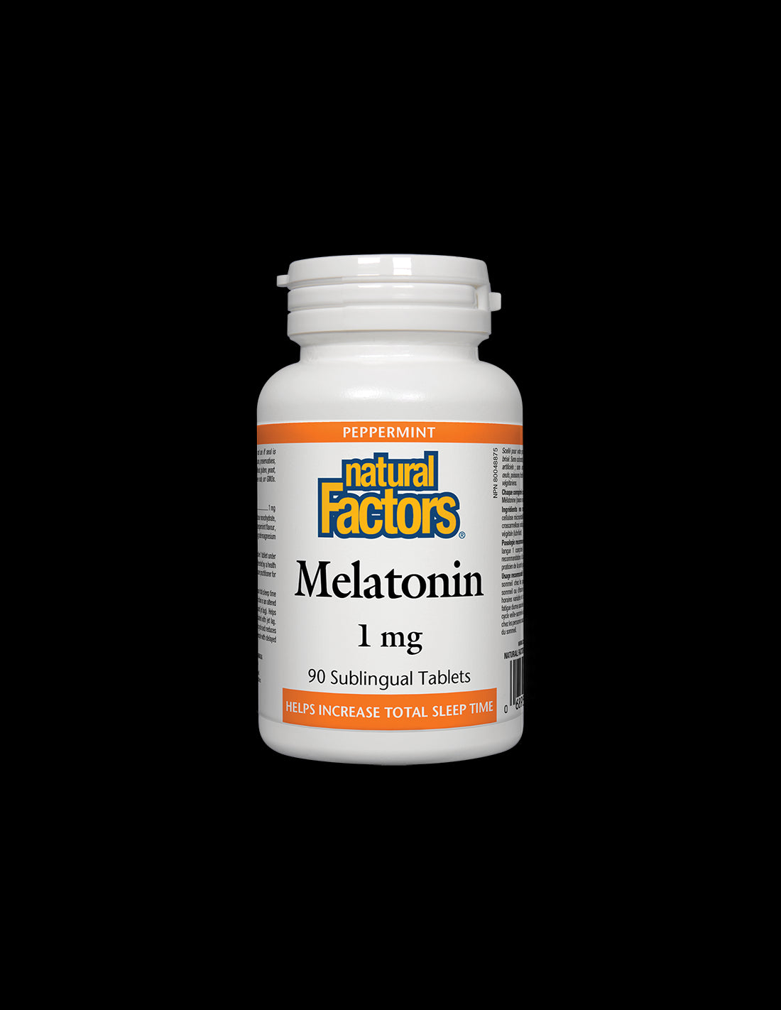 Melatonin/ Мелатонин 1 mg x 90 сублингвални таблетки Natural Factors - Feel You