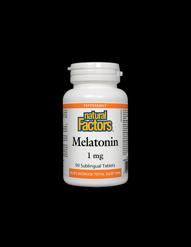 Melatonin/ Мелатонин 1 mg x 90 сублингвални таблетки Natural Factors - Feel You