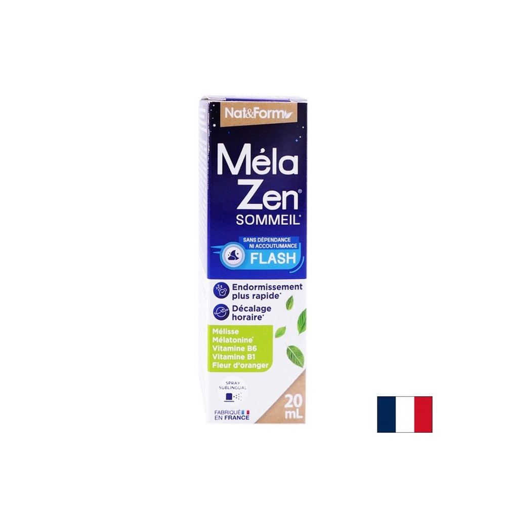 Sleep sprej Melazen® s melatonínom, citrónovým balzamom, pomarančovým kvetom a vitamínom B1 a B6, perorálny sprej x 20 ml