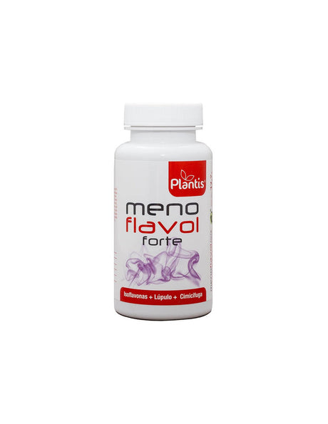 Менопауза – формула с билки, витамини, селен 16.5 µg & изофлавони 80 mg - Menoflavol Forte Plantis®, 60 капсули - Feel You