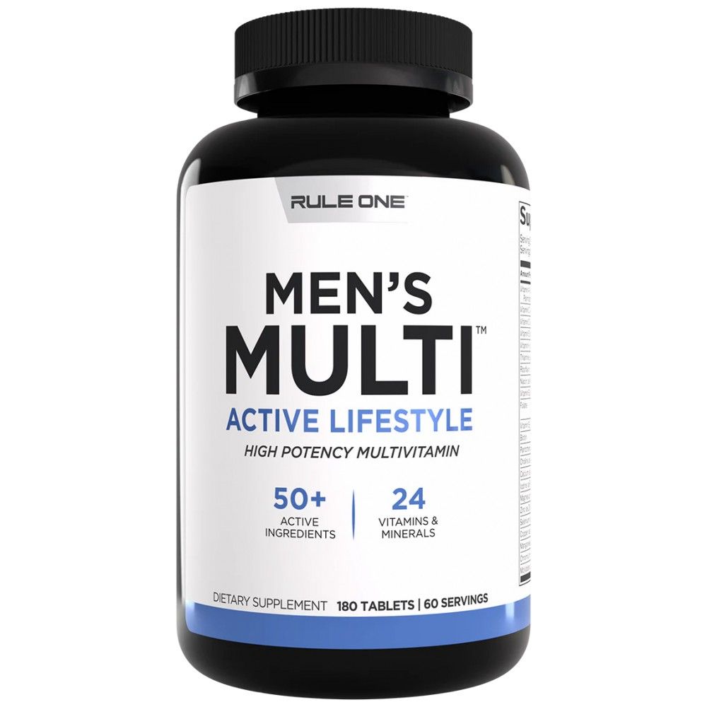 Men's Train Daily Multivitamin | 50+ Ingredients - 180 Таблетки