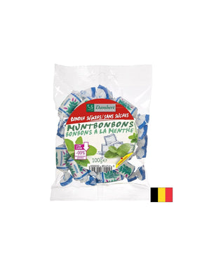 Mint candies (sugar-free), 100 g - Nutra Best Europe