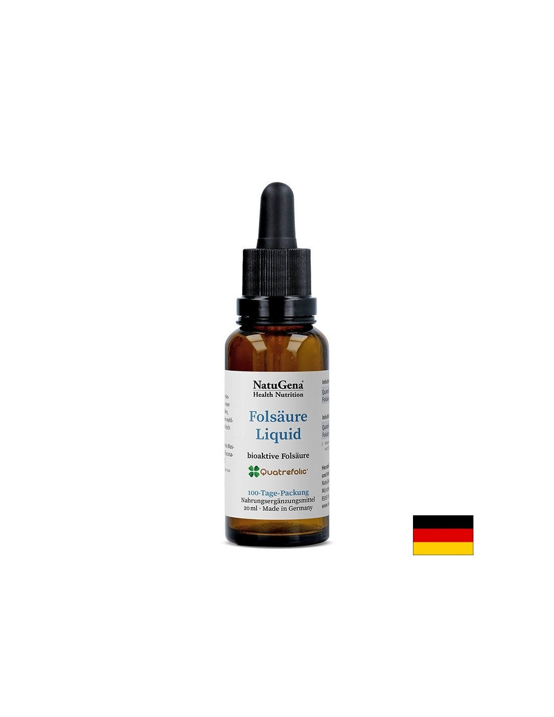 Methylated folic acid Quatrefolic®, 20 ml drops