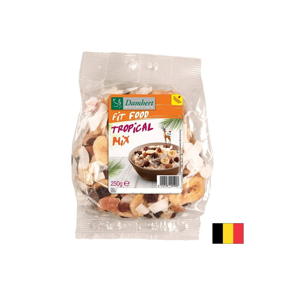 Dried tropical fruit mix, 250 g