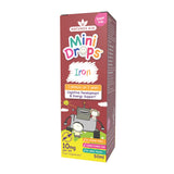 Hierro + vitamina C + vitamina B12 + gotas de ácido fólico para niños (mini gotas de hierro) 50 ml de natureSid