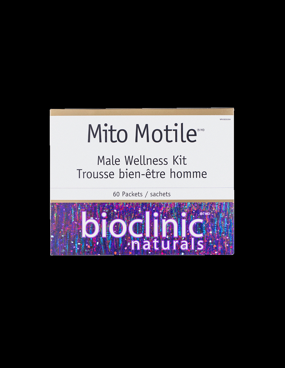 Mito Motile™ Male Wellness Kit/ Фертилитет формула за мъже x 60 пакетчета Natural Factors - Feel You