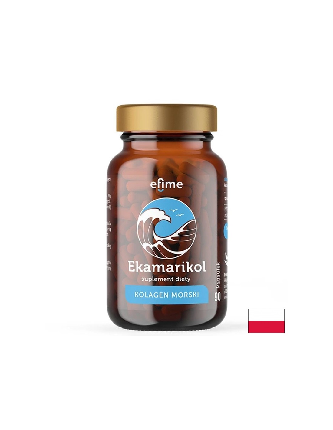 Young skin, healthy joints - Marine collagen Efime, 285 mg x 90 capsules