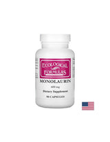 Monolaurin - Immunity, infection protection, energy, 600 mg, 90 capsules