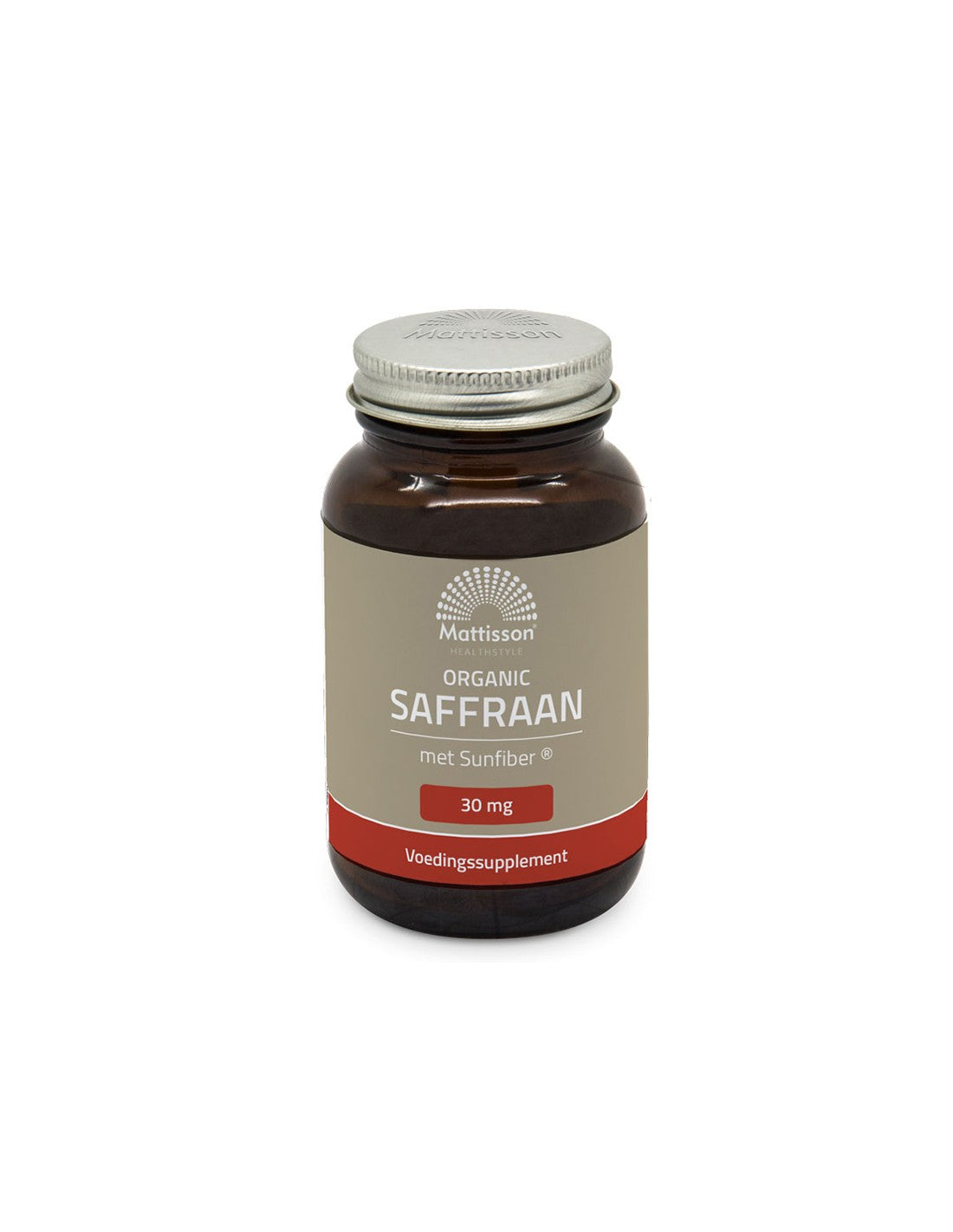 Мозъчна функция - Шафран Organic - Sunfiber, 30 mg x 60 капсули Mattisson Healthstyle - Feel You