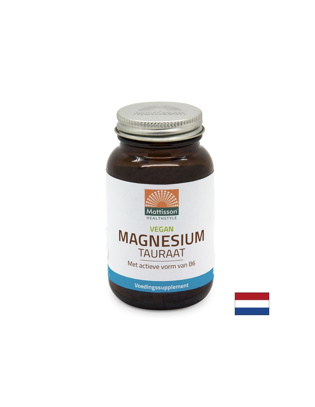 Brain and Nerve Function - Magnesium (Taurate) + Vitamin B6, 60 Capsules Mattisson Healthstyle