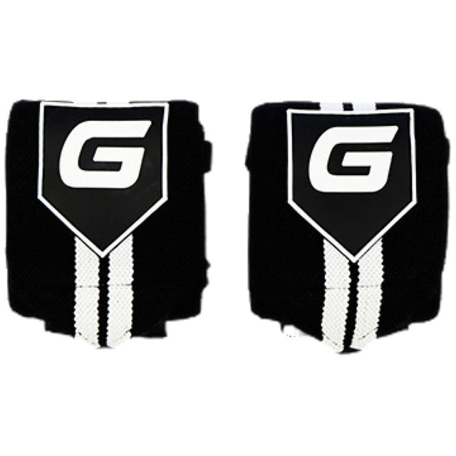 Gaspari Wrist Wraps | Тренировъчни накитници - Черно и бяло - Feel You