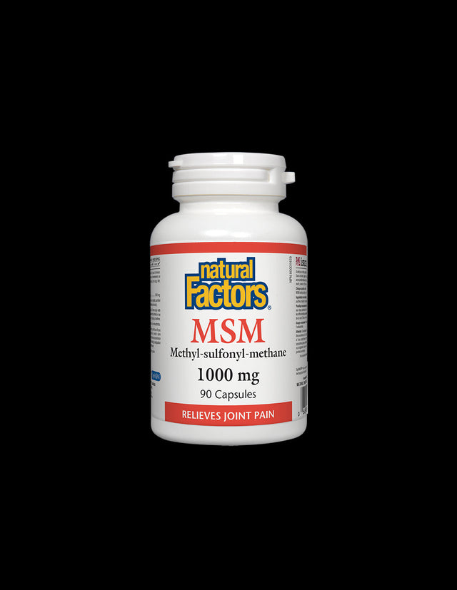 MSM/ МСМ - Метил-Сулфонил-Метан 1000 mg х 90 капсули Natural Factors - Feel You