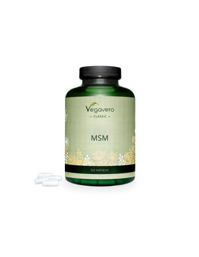 MSM/ Methylsulfonylmethane, 365 capsules, 100% Vegan Vegavero - Nutra Best Europe