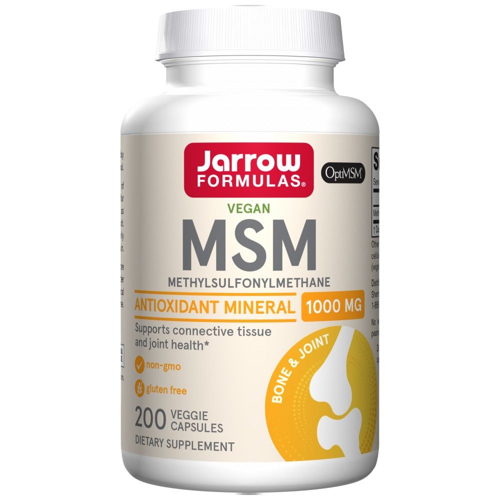 MSM enxofre 1000 mg - 100 cápsulas