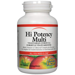 Hi Potency Multi 90 Tablets - Nutra Best Europe