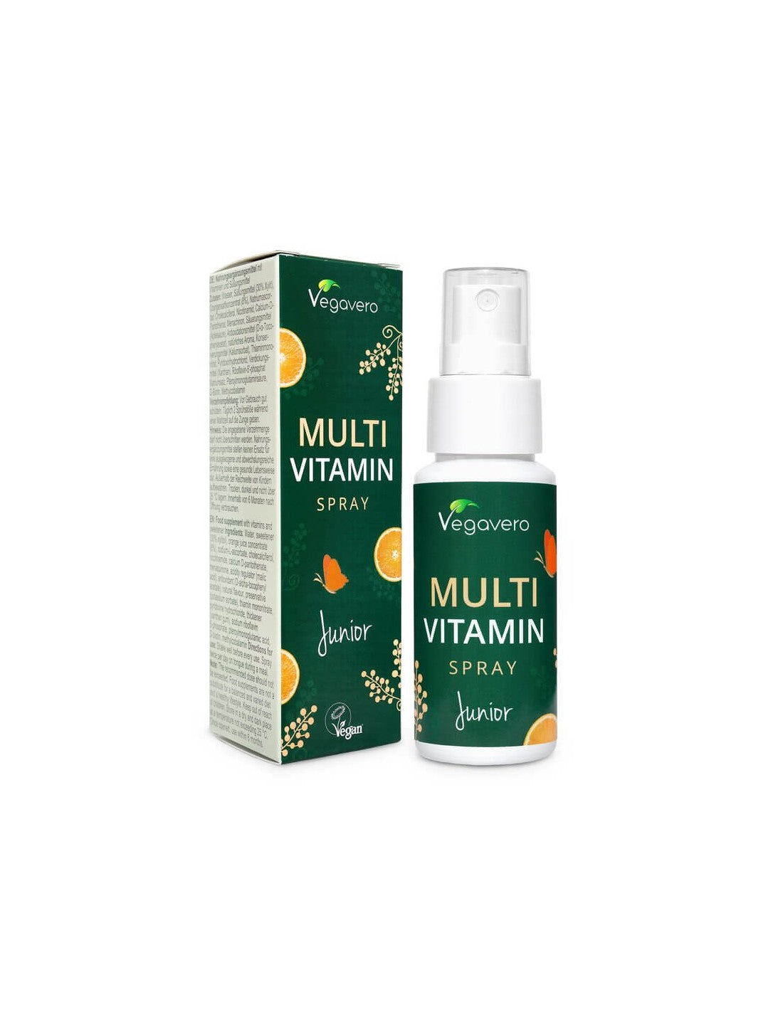 Multi Vitamin Junior/ Мултивитамини за Деца/ Орален спрей, 25 ml, 100% Vegan Vegavero - Feel You