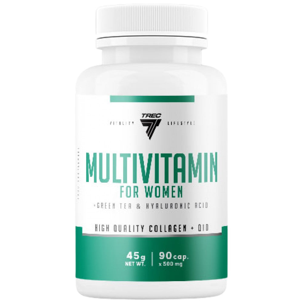 Multivitamin for Women | With CoQ10 & Hyaluronic Acid - 90 capsules