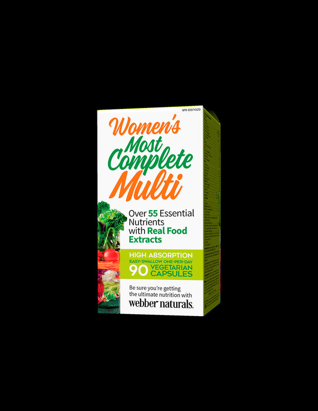 Мултивитамини за Жени - Women’s Most Complete Multi, 90 V капсули Webber Naturals - Feel You