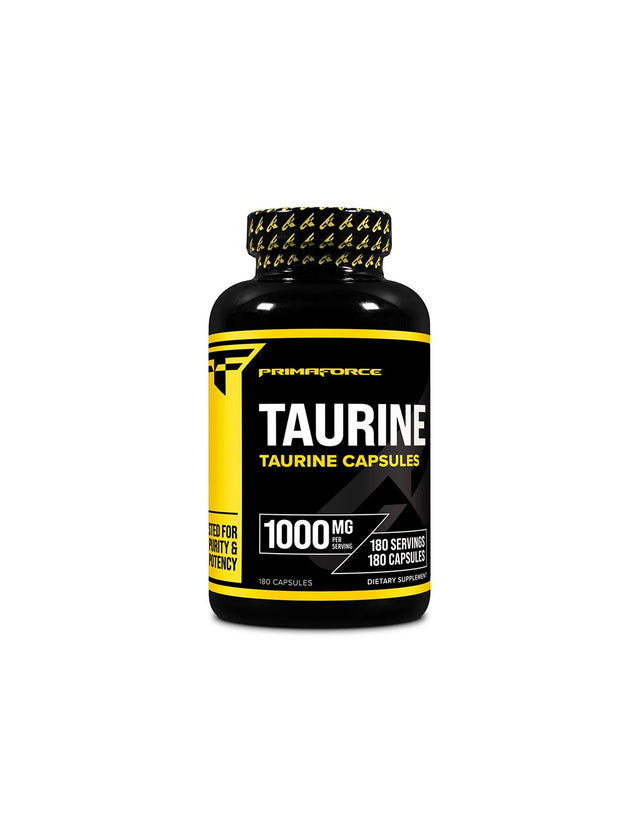 Мускулна функция и издръжливост - Таурин (Taurine), 1000 mg х 180 капсули - Feel You