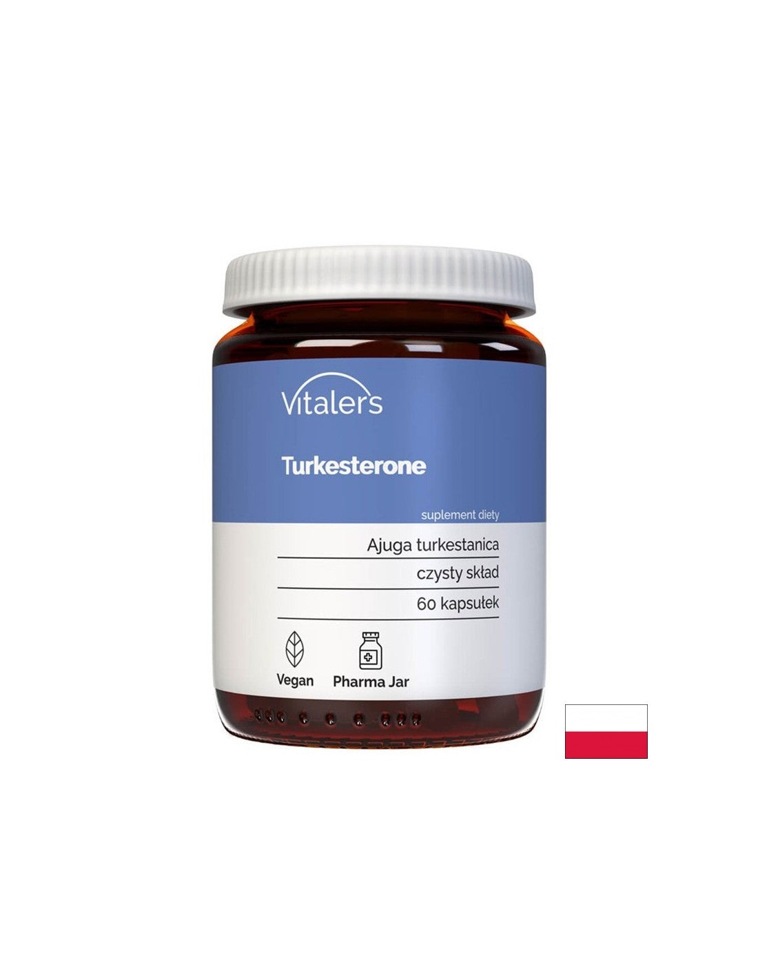 Muscle mass - Turkesteron (Turkesteron), 60 capsules